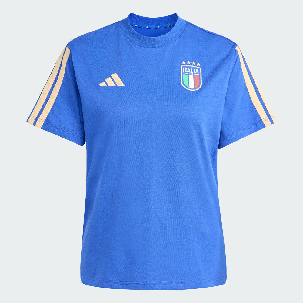 Adidas Italy National Team Women's FIFA x World Cup Alphaskin T-Shirts - Blue