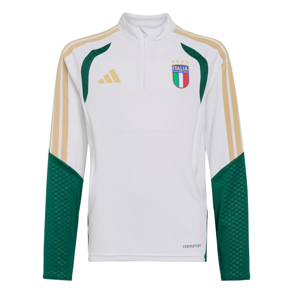 Adidas Italy National Team Youth FIFA x World Cup Tiro Training Top - White