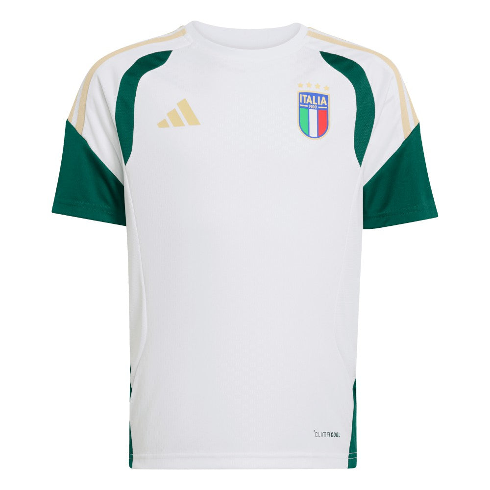 Adidas Italy National Team Youth FIFA x World Cup 2026 Tiro Training Jerseys - White