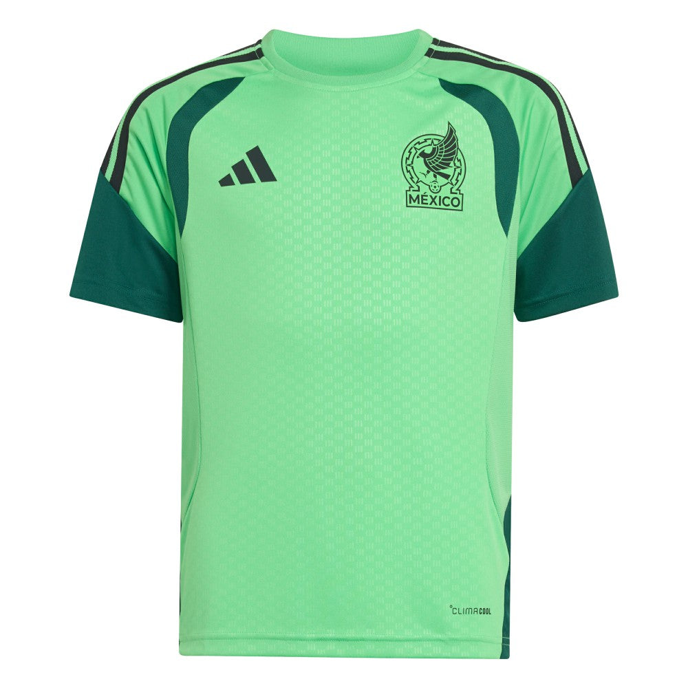 Adidas Mexico National Team Youth FIFA x World Cup 2026 Tiro Training Jerseys - Green