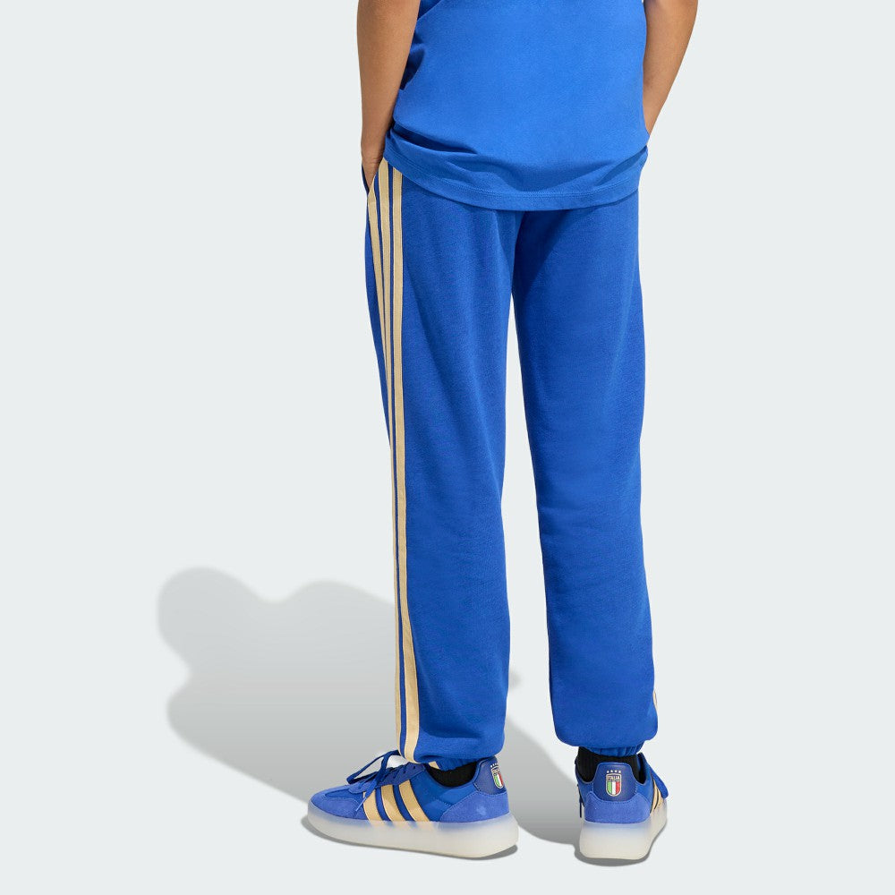 Adidas Italy National Team Youth FIFA x World Cup Alphaskin Pants - Blue