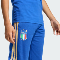 Adidas Italy National Team Youth FIFA x World Cup Alphaskin Pants - Blue