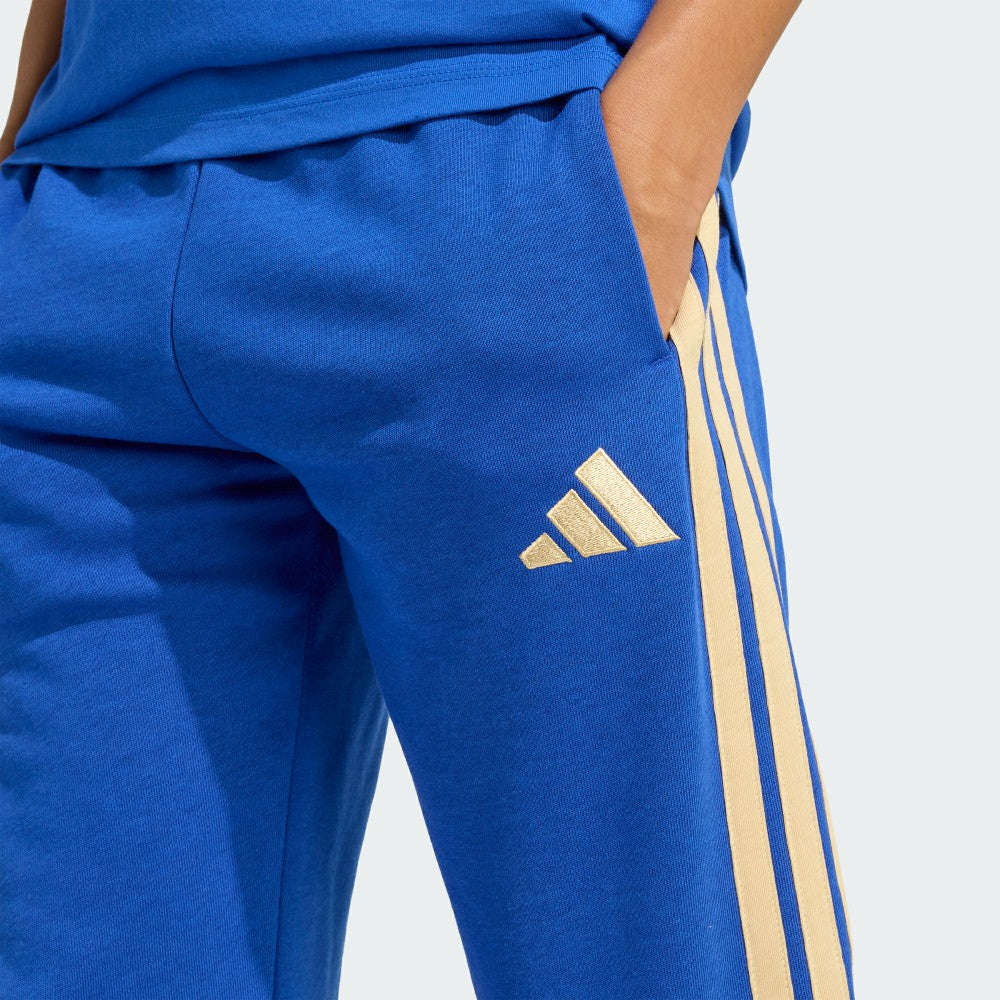 Adidas Italy National Team Youth FIFA x World Cup Alphaskin Pants - Blue