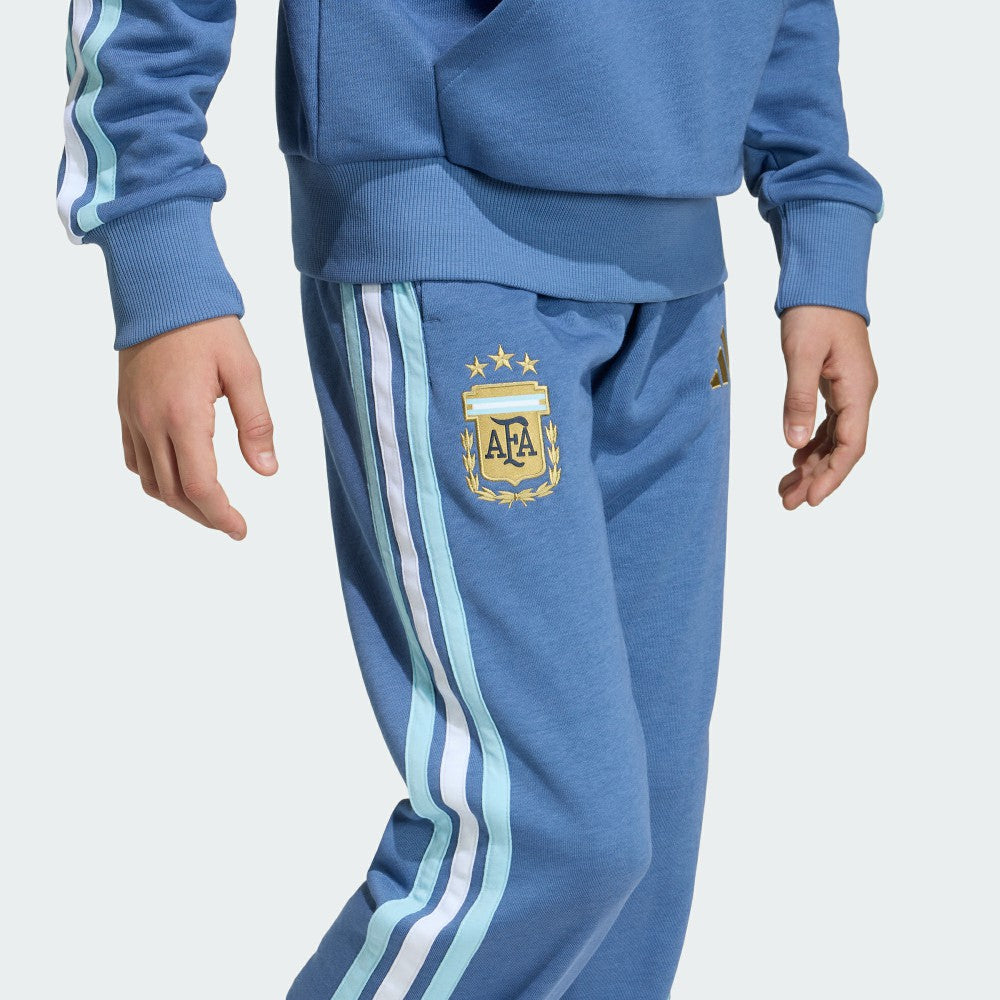 Adidas Argentina National Team Youth FIFA x World Cup Alphaskin Pants - Blue