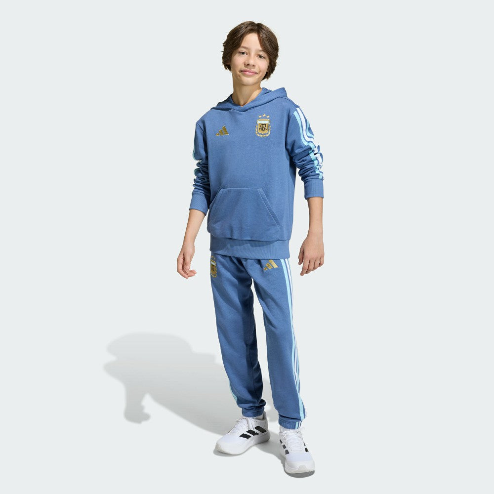 Adidas Argentina National Team Youth FIFA x World Cup Alphaskin Hoodie - Blue