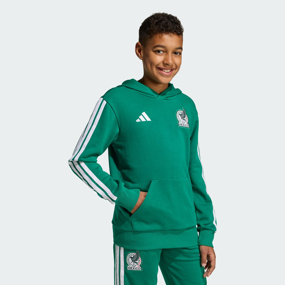 Adidas Mexico National Team Youth FIFA x World Cup Alphaskin Hoodie - Green