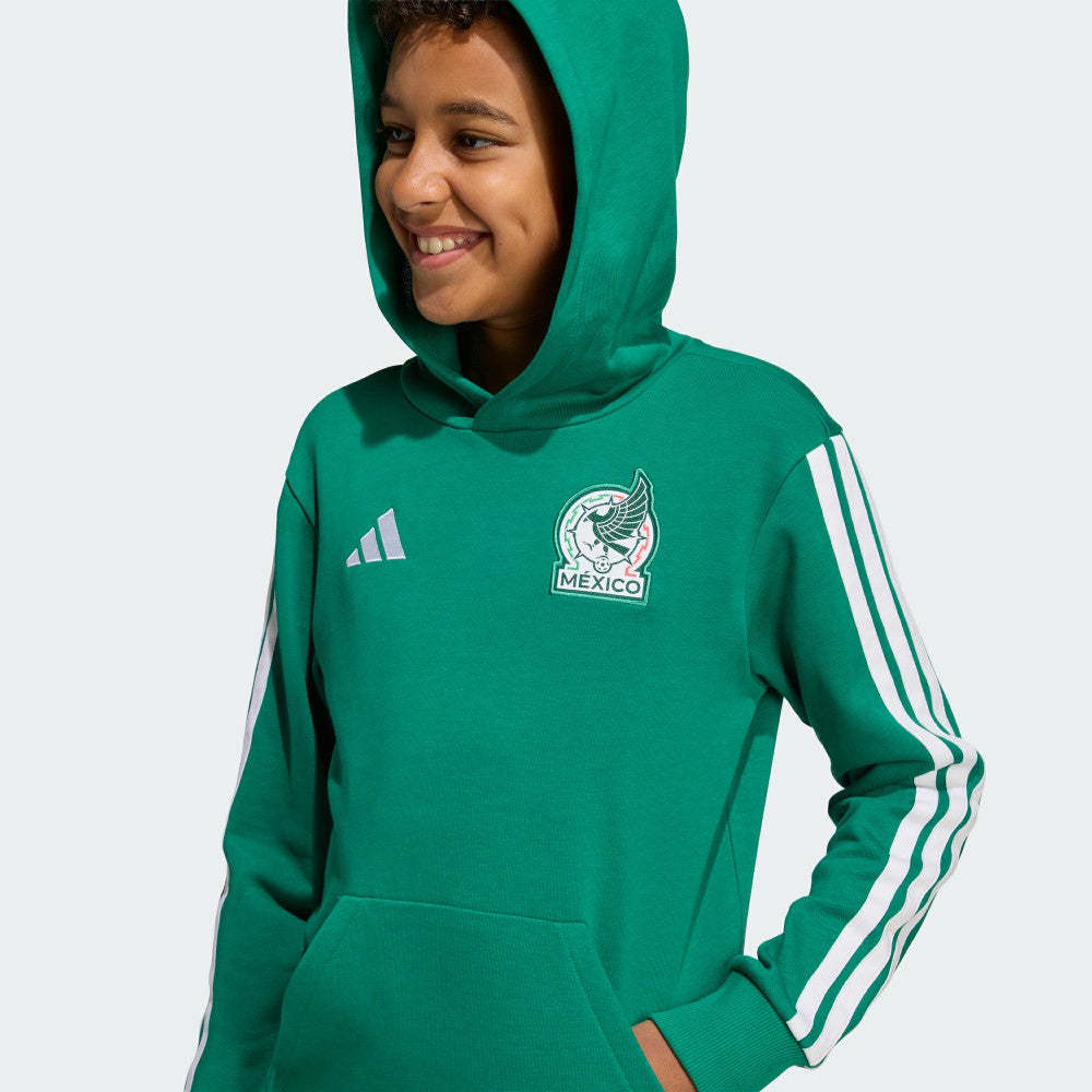 Adidas Mexico National Team Youth FIFA x World Cup Alphaskin Hoodie - Green