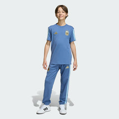 Adidas Argentina National Team Youth FIFA x World Cup Alphaskin T-Shirts - Blue