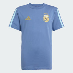 Adidas Argentina National Team Youth FIFA x World Cup Alphaskin T-Shirts - Blue