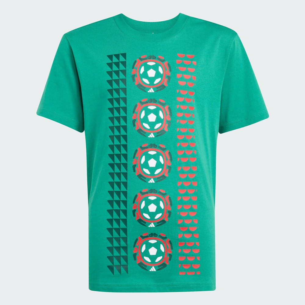 Adidas Mexico National Team Youth FIFA x World Cup Home T-Shirts - Green