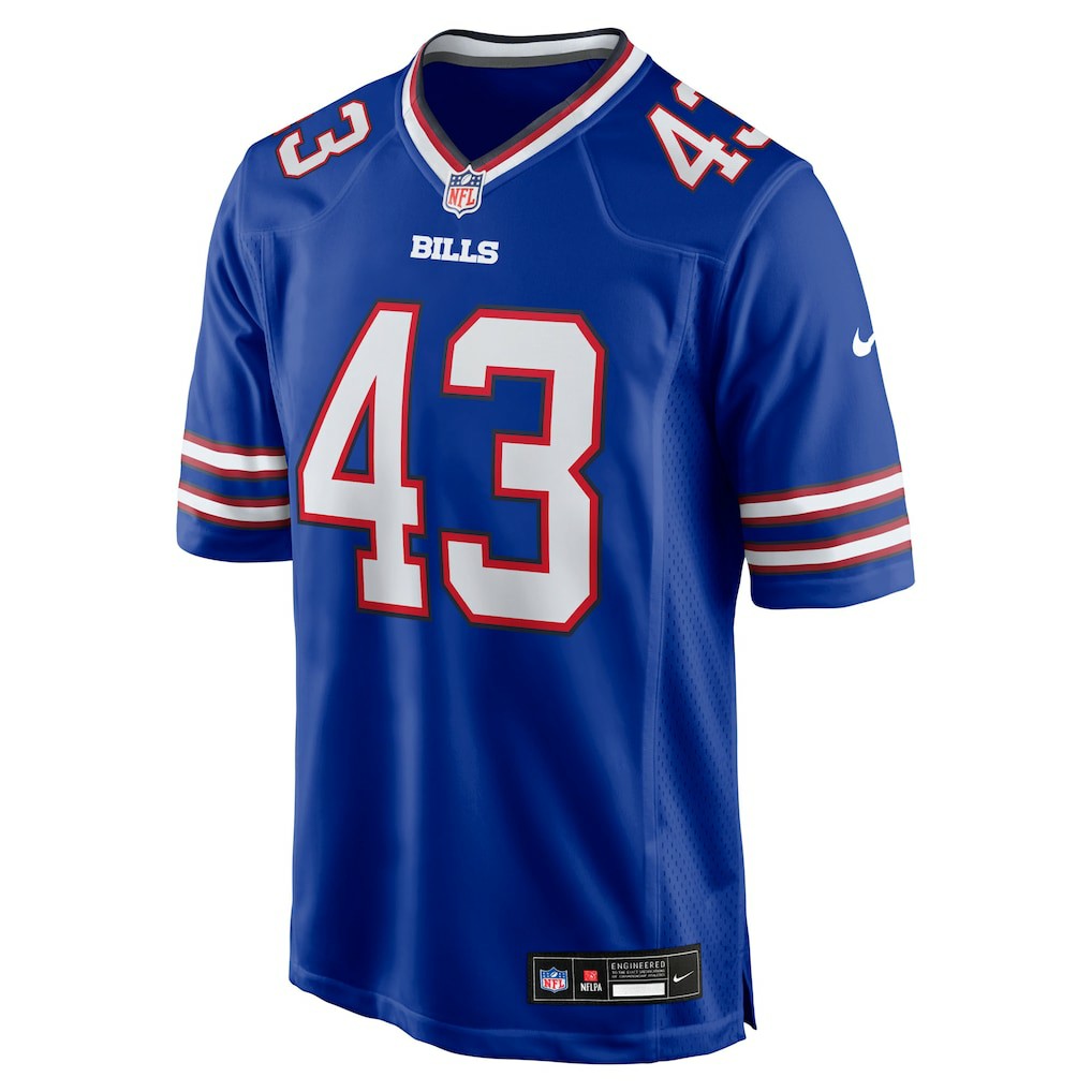 Dorian Strong Buffalo Bills Team Game Jersey - Royal | NFL Jerseys