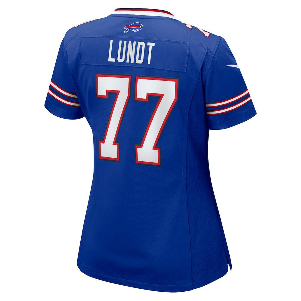 Chase Lundt Buffalo Bills Women's Team Game Jersey Royal - Nike