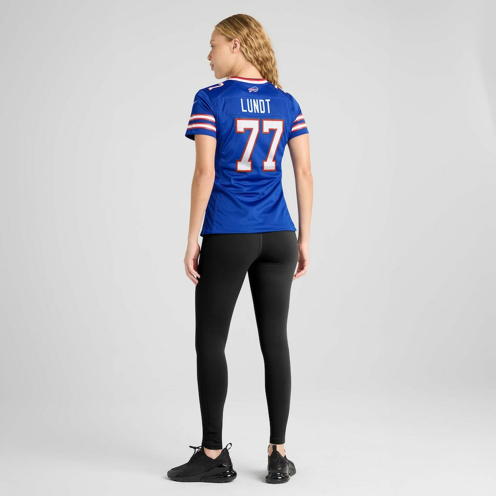 Chase Lundt Buffalo Bills Women's Team Game Jersey Royal - Nike