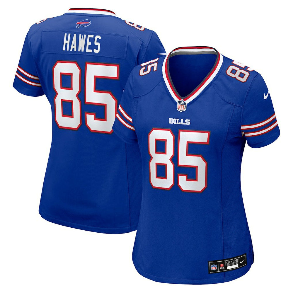 Jackson Hawes Buffalo Bills Women's Team Game Jersey Royal - Nike