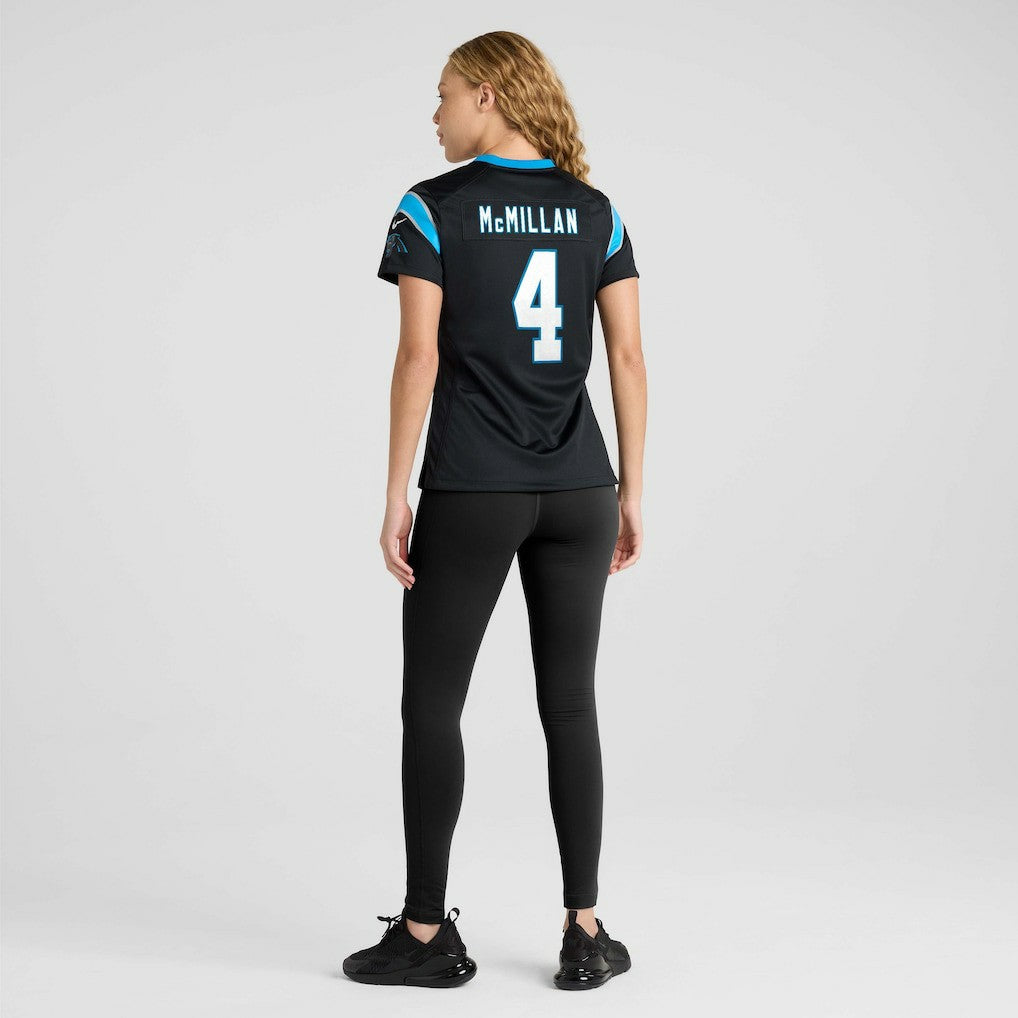 Tetairoa McMillan Carolina Panthers Women's Team Game Jersey Black - Nike