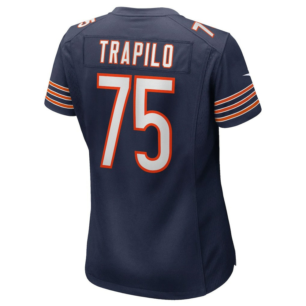 Ozzy Trapilo Chicago Bears Women's Team Game Jersey Navy - Nike