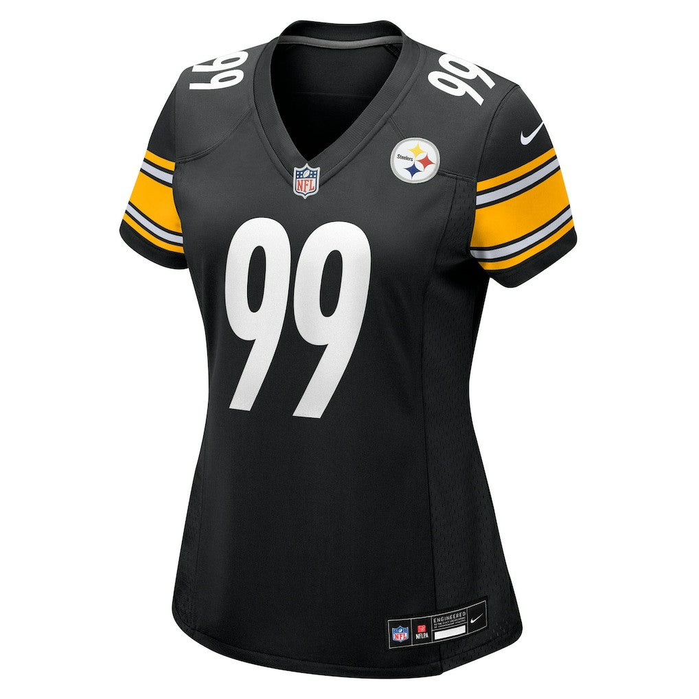 Derrick Harmon Pittsburgh Steelers Women's Team Game Jersey Black - Nike
