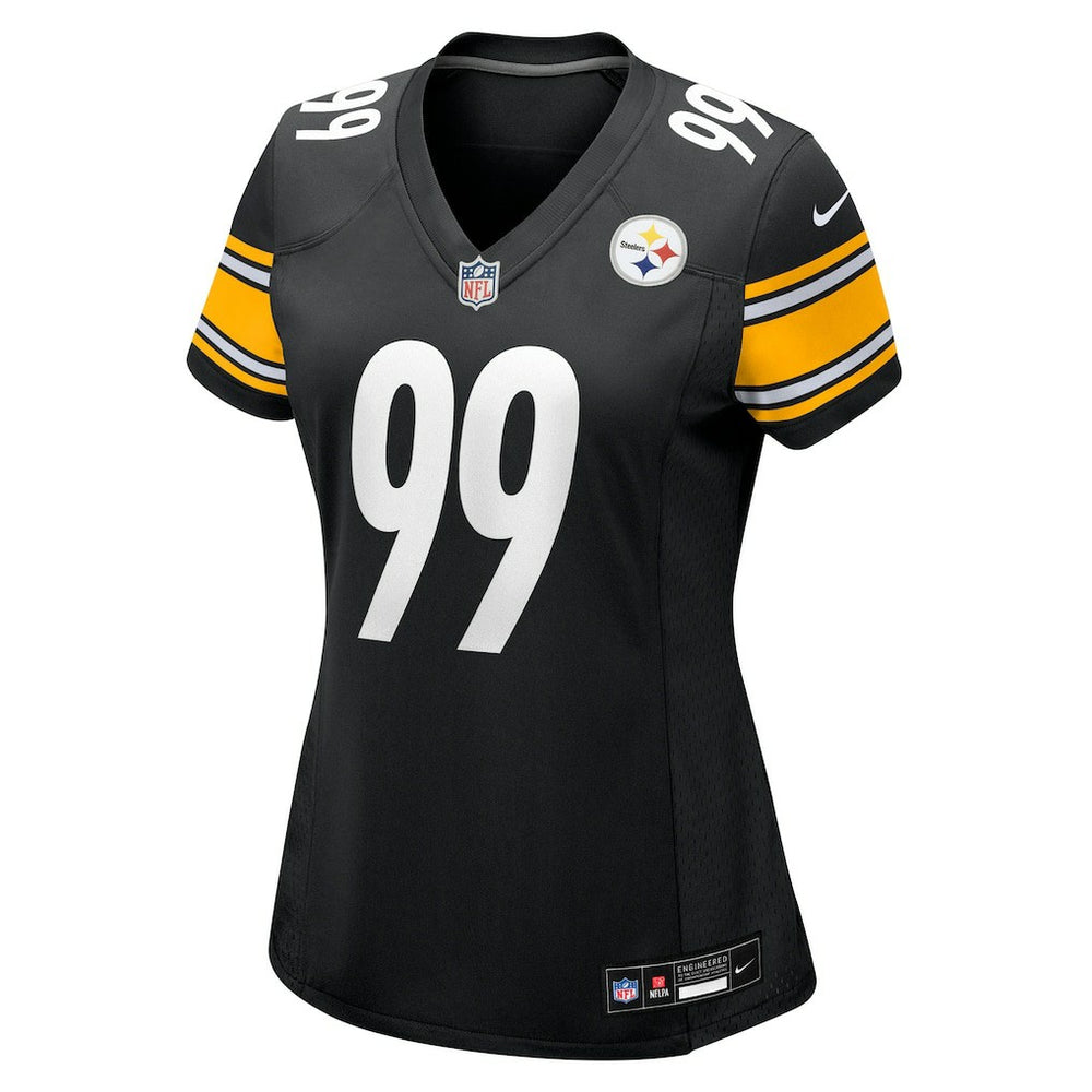 Derrick Harmon Pittsburgh Steelers Women's Team Game Jersey Black - Nike