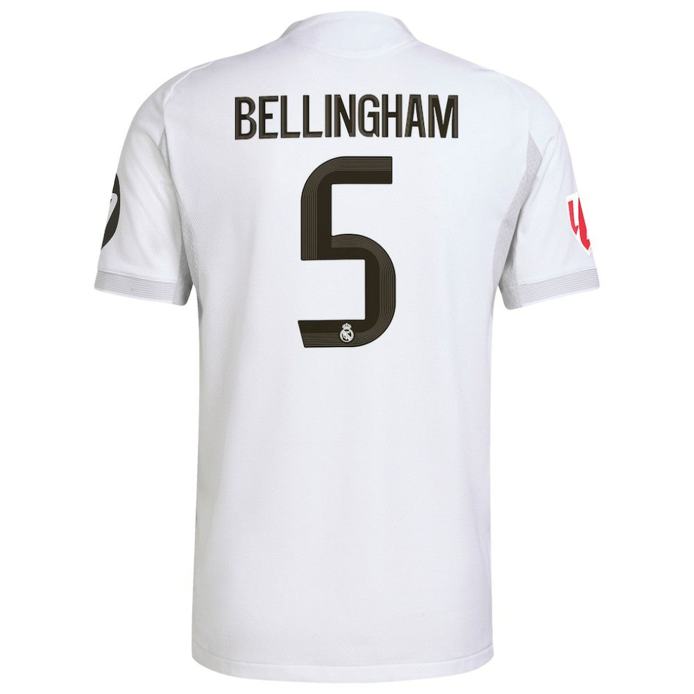 Adidas Jude Bellingham Real Madrid 2025/26 Home Jerseys - White