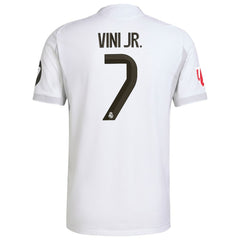 Adidas Vini Jr. Real Madrid 2025/26 Home Jerseys - White