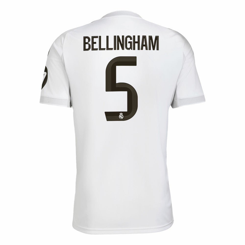 Adidas Jude Bellingham Real Madrid 2025/26 Home Replica Jerseys - White
