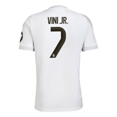 Adidas Vini Jr. Real Madrid 2025/26 Home Replica Jerseys - White