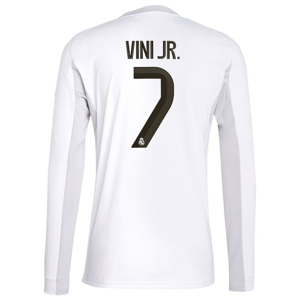 Adidas Vini Jr. Real Madrid 2025/26 Home Replica Jerseys - White