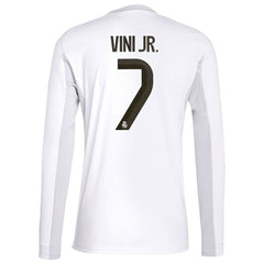 Adidas Vini Jr. Real Madrid 2025/26 Home Replica Jerseys - White