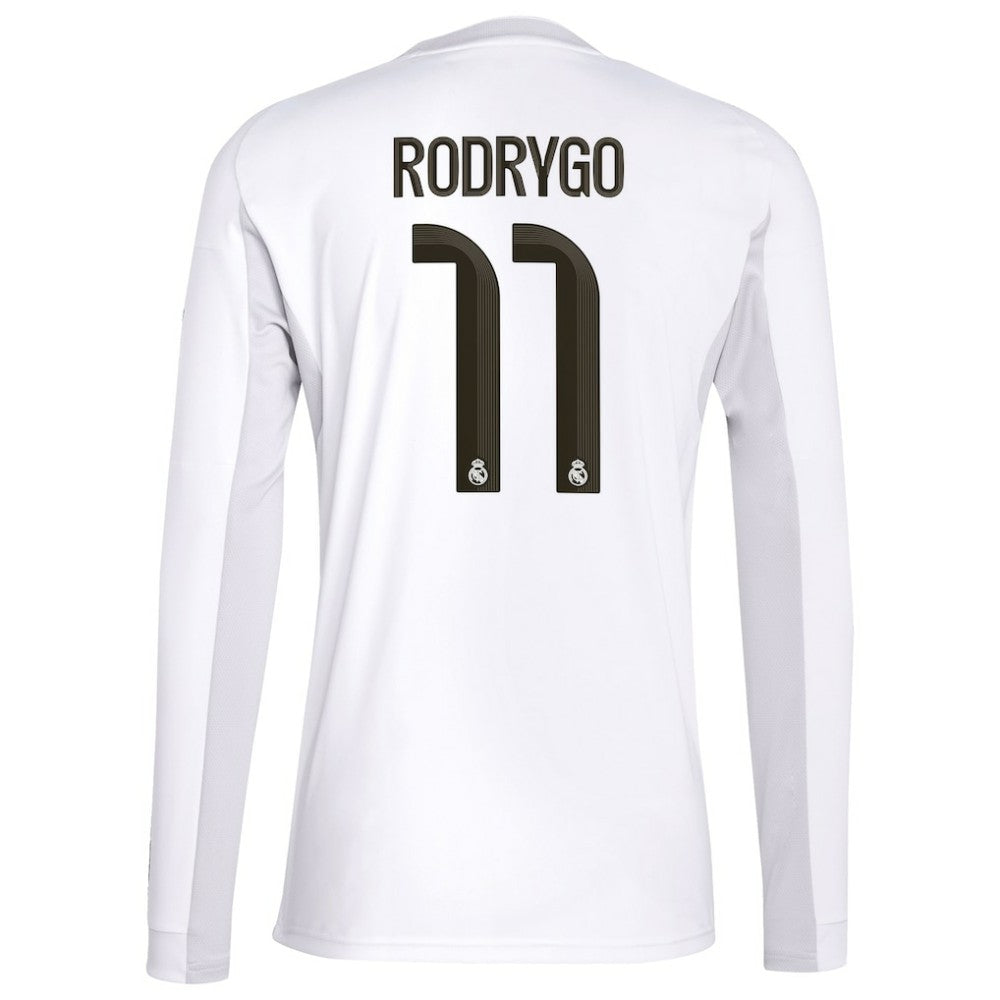 Adidas Rodrygo Real Madrid 2025/26 Home Replica Jerseys - White
