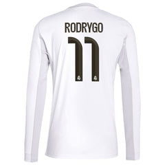 Adidas Rodrygo Real Madrid 2025/26 Home Replica Jerseys - White