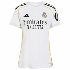 Adidas Jude Bellingham Real Madrid Women's 2025/26 Home Replica Jerseys - White