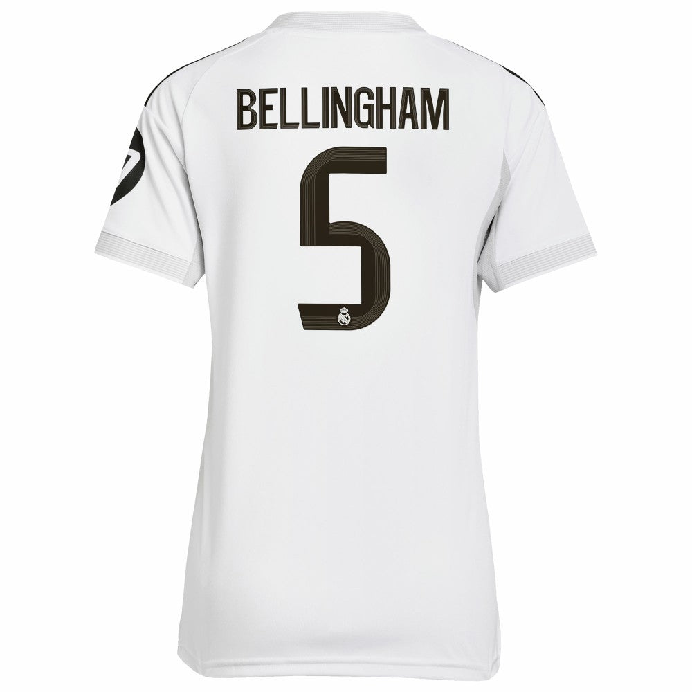 Adidas Jude Bellingham Real Madrid Women's 2025/26 Home Replica Jerseys - White