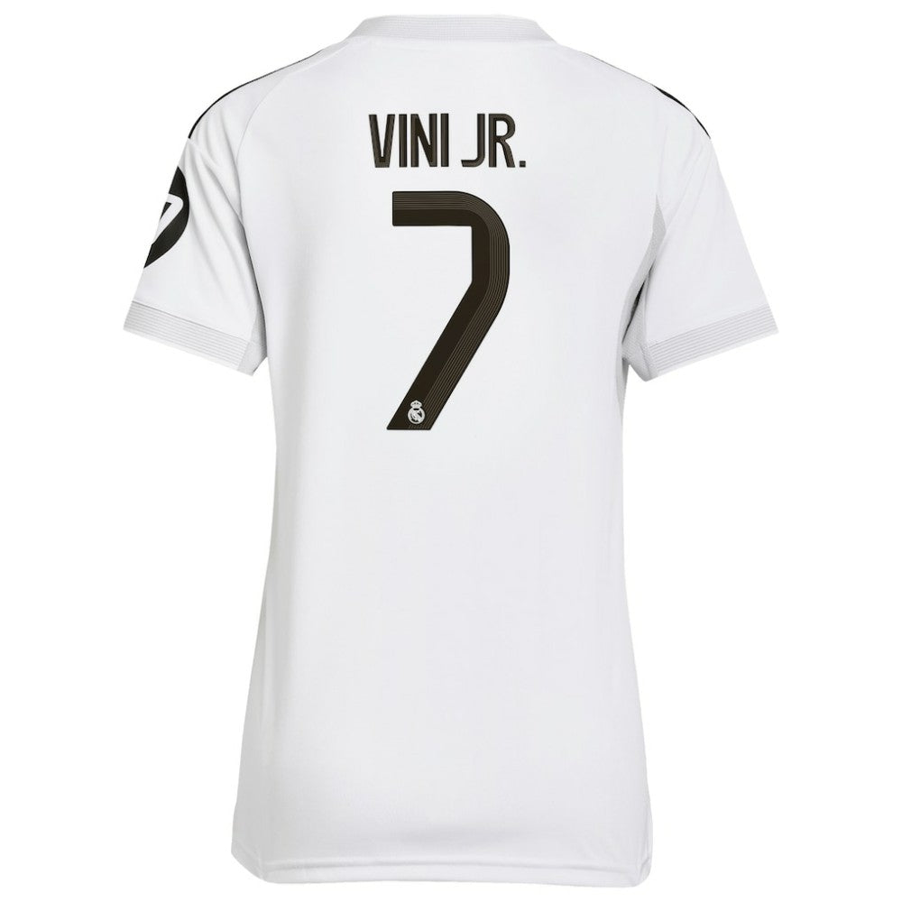 Adidas Vini Jr. Real Madrid Women's 2025/26 Home Replica Jerseys - White