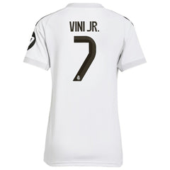 Adidas Vini Jr. Real Madrid Women's 2025/26 Home Replica Jerseys - White