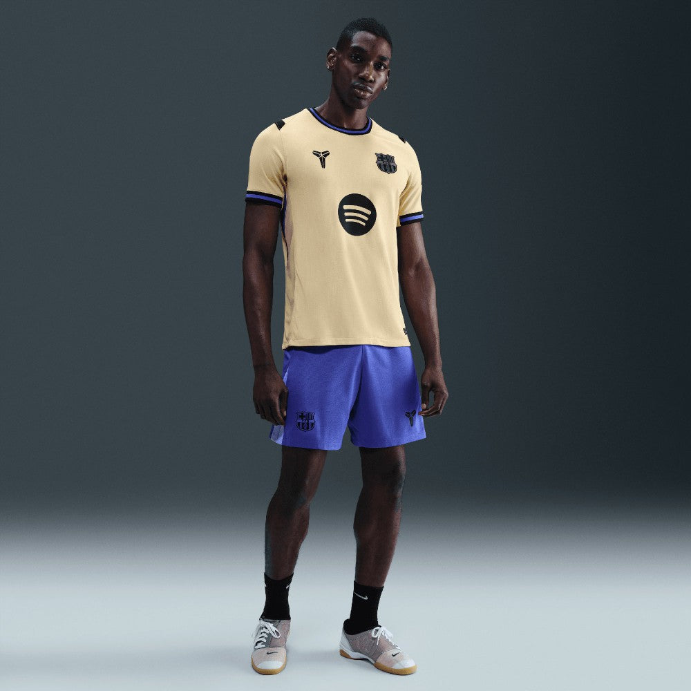 Nike Barcelona 2025/26 Away Stadium Replica Jerseys - Gold