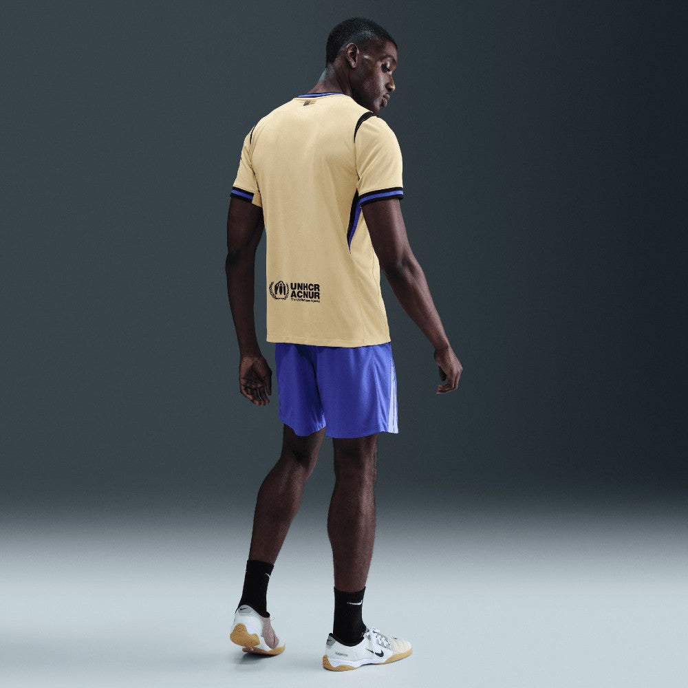 Nike Barcelona 2025/26 Away Stadium Replica Jerseys - Gold