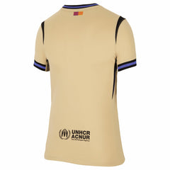 Nike Barcelona Women's 2025/26 Away Stadium Replica Jerseys - Gold