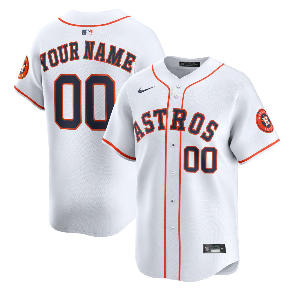 Houston Astros Nike Youth Home Custom Limited Jersey discount