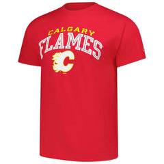 Calgary Flames - Champion Primary Logo T-Shirt Red
