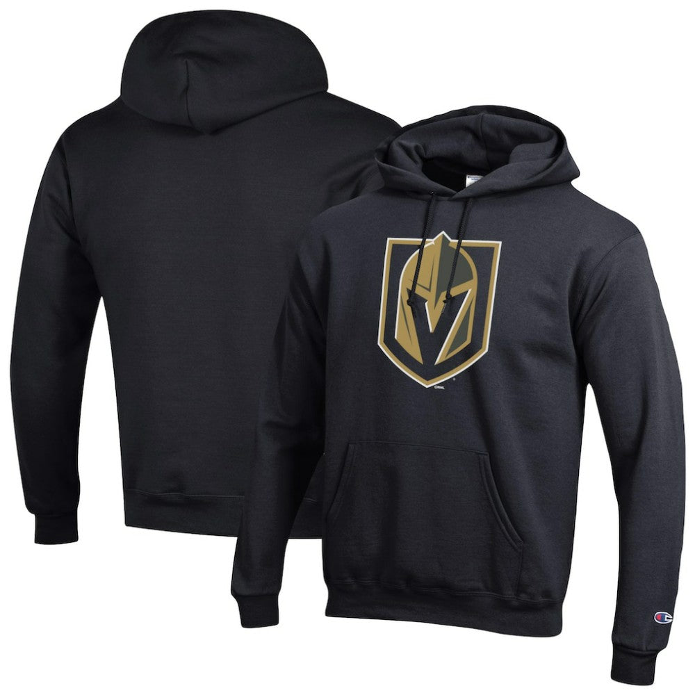 Vegas Golden Knights Champion Primary Logo 1-Hit Pullover Hoodie Black