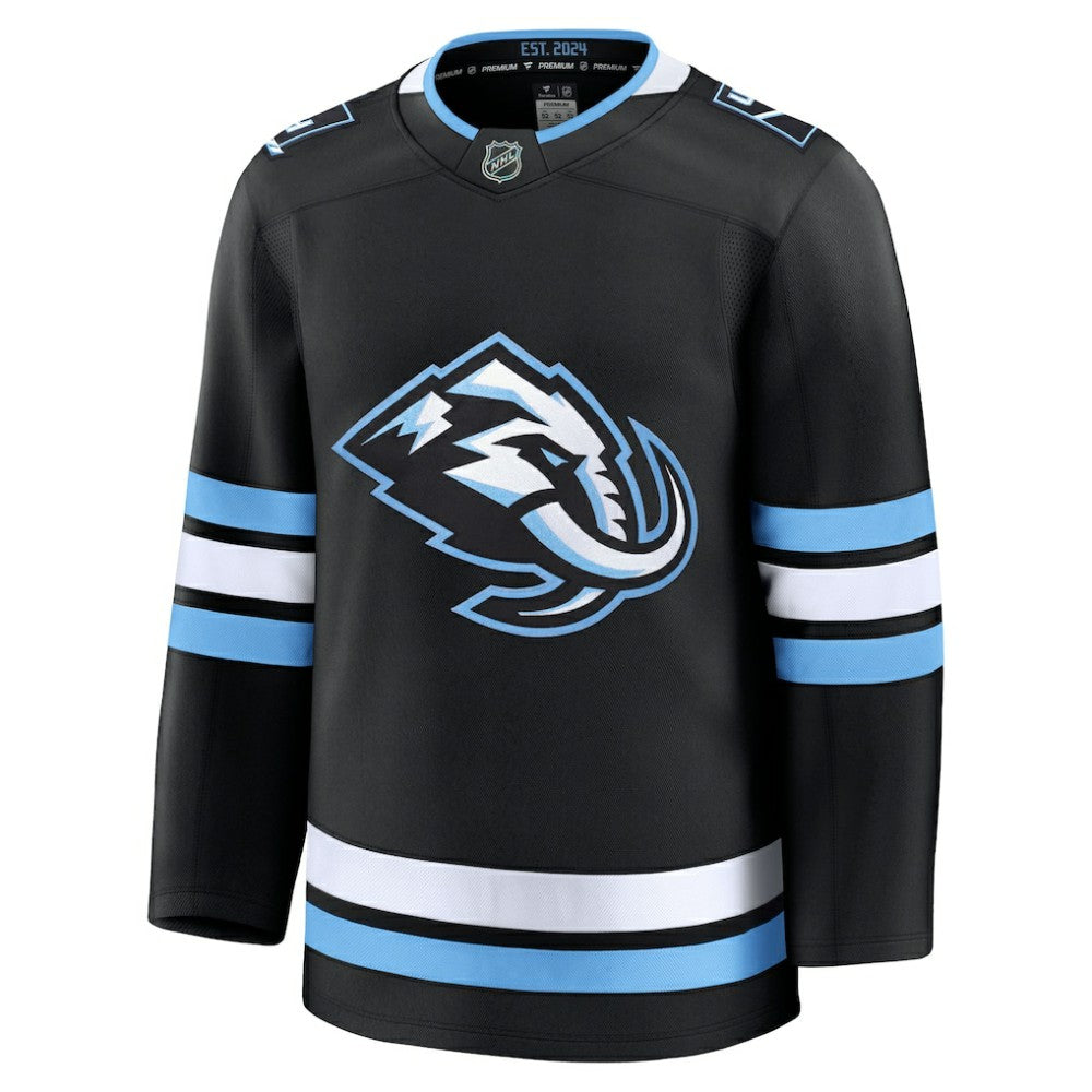 Utah Mammoth Fanatics Home Premium Jersey - Black | NHL Jerseys