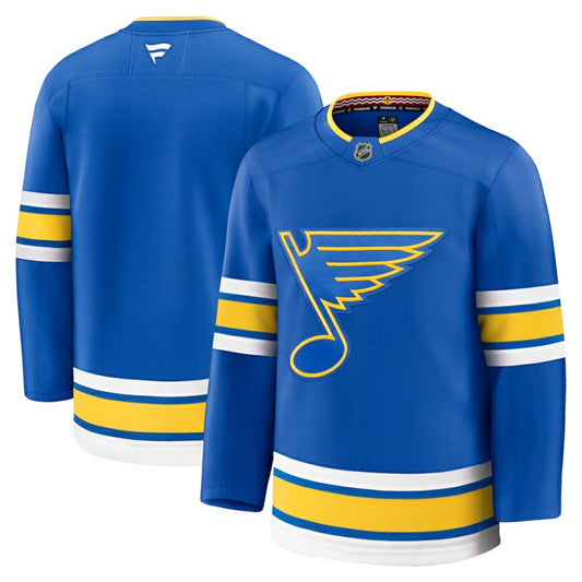 St. Louis Blues Fanatics Home Premium Jersey - Blue | NHL Jerseys