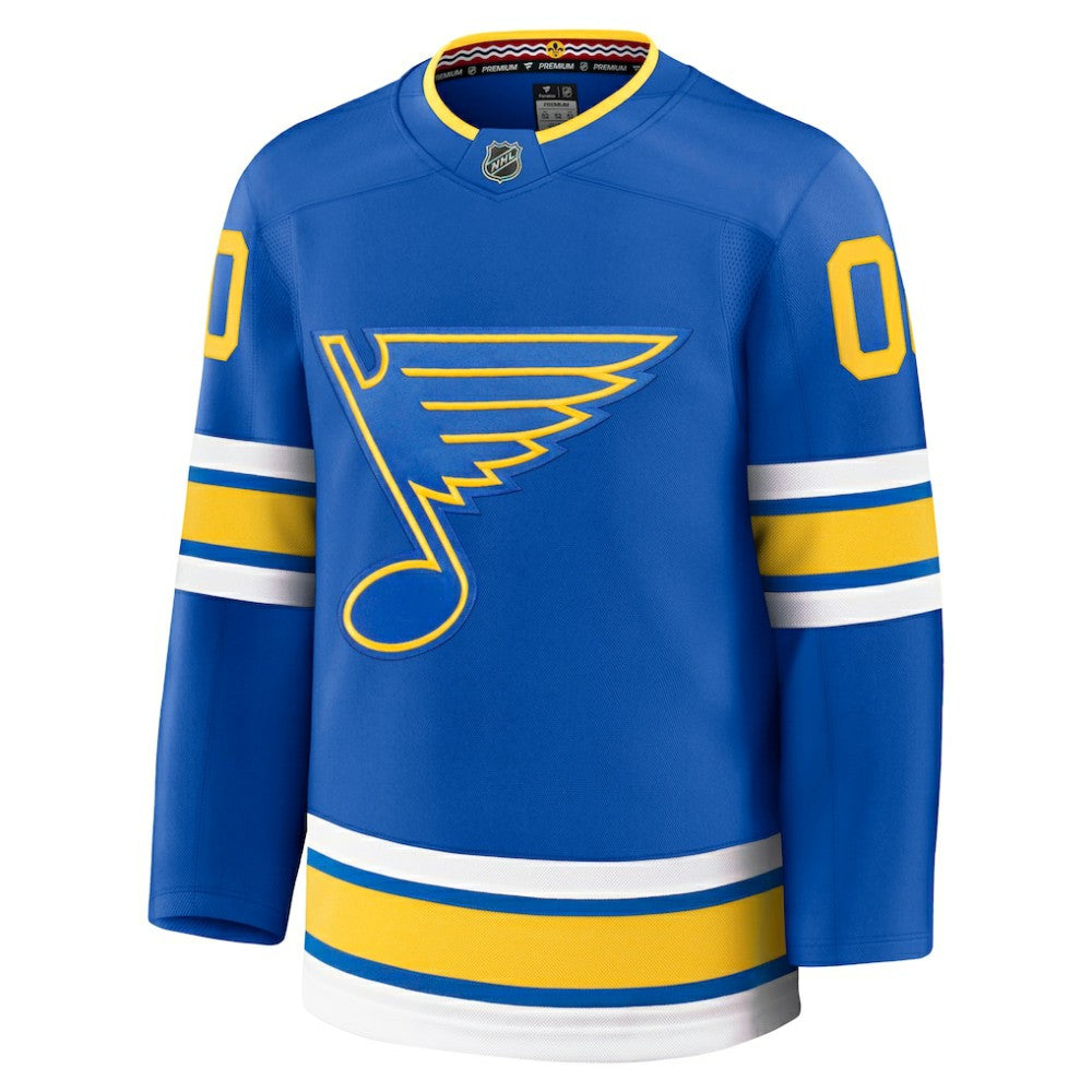 St. Louis Blues - Fanatics Home Premium Custom Jersey Blue