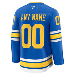 St. Louis Blues - Fanatics Home Premium Custom Jersey Blue