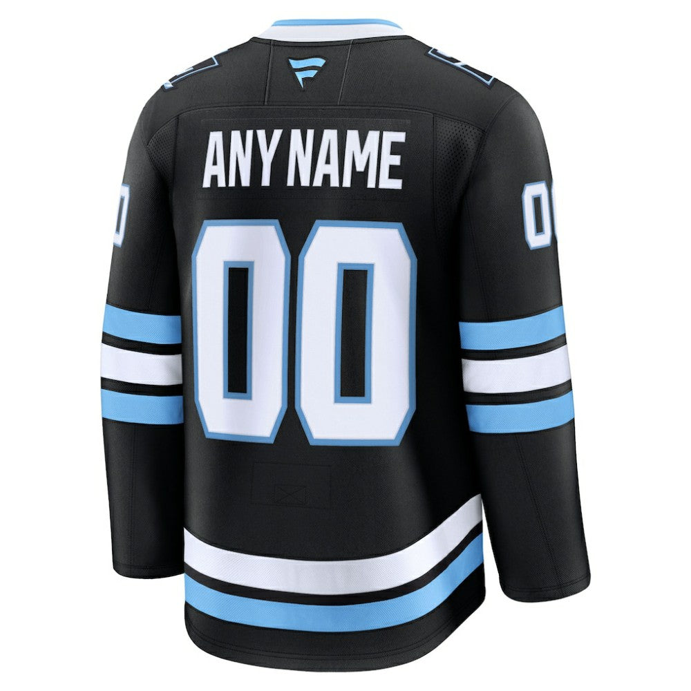 Utah Mammoth Fanatics Home Premium Custom Jersey - Black | NHL Jerseys