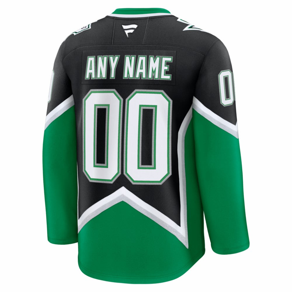 Dallas Stars - Fanatics Alternate Premium Custom Jersey Black