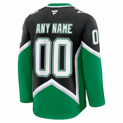Dallas Stars - Fanatics Alternate Premium Custom Jersey Black