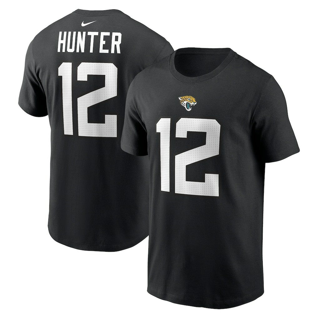 Travis Hunter Jacksonville Jaguars Name & Number T-Shirt Black - Nike
