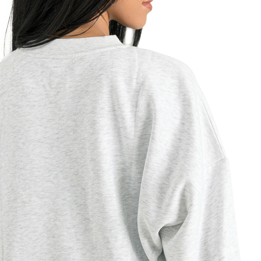 Denver Broncos Gameday Couture Women's Heritage Premium Fleece Pullover Sweatshirt Gray - NFL