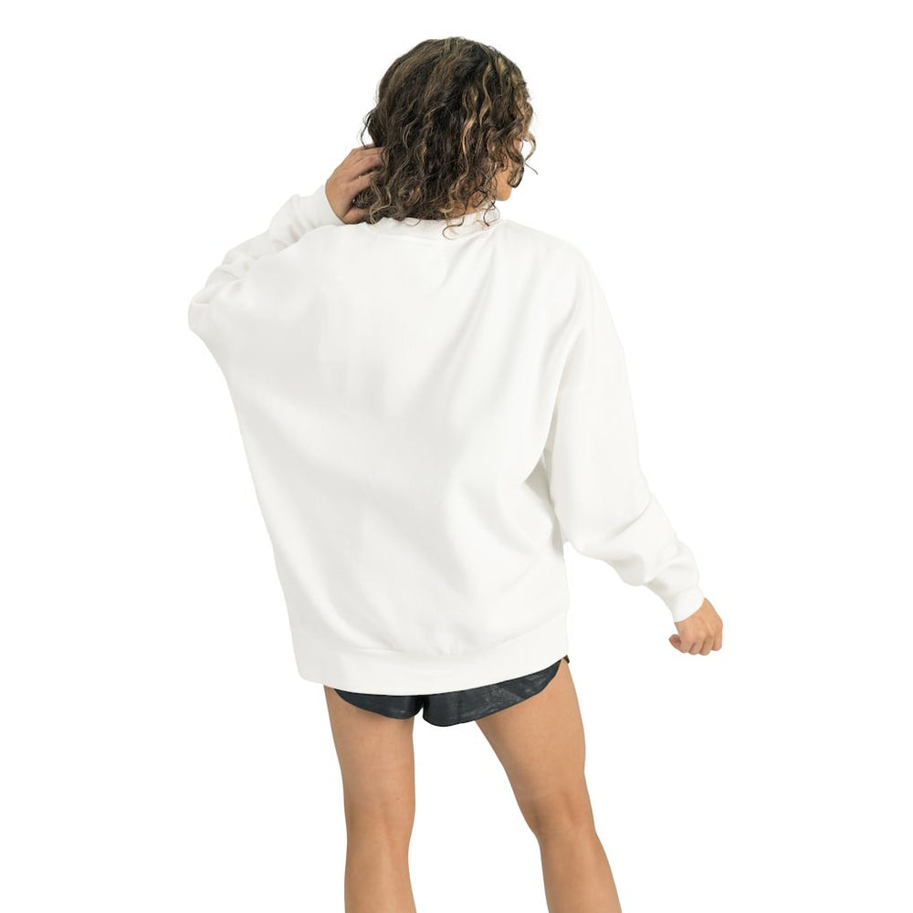 Chicago Bears Gameday Couture Women's Timeless Triumph Premium Fleece Pullover Sweatshirt White - NFL